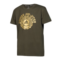 Camiseta adidas Generic Combat Sports BJJ - Masculina - Foto 2