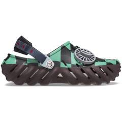 Sandália Crocs Demon Slayer Echo Clog Mocha - Adulto - Foto 1