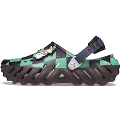 Sandália Crocs Demon Slayer Echo Clog Mocha - Adulto - Foto 2