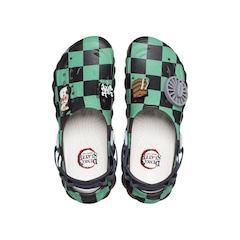 Sandália Crocs Demon Slayer Echo Clog Mocha - Adulto - Foto 4