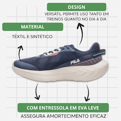 Kit Tênis Masculino Fila Diffusion + Meia - Foto 3