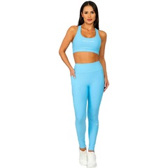 Calça Legging Run More Block Up Essencial Feminina - Foto 4