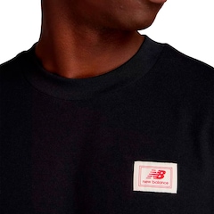 Camiseta New Balance Woven Label Masculina - Foto 3