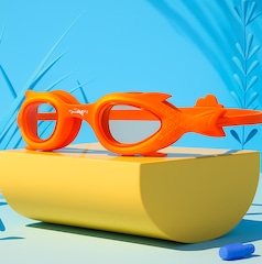 Óculos de Natação Gold Sports Little Fashion Fish High Definition 7,0 - Foto 4