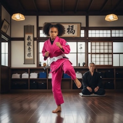 Kimono Pretorian Trainning Trançado Infantil Jiu Jitsu - Foto 5
