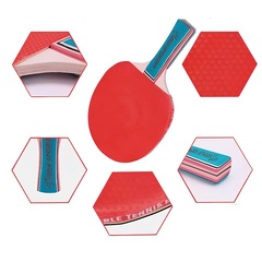 Kit Tênis de Mesa Gold Sports Training II 2 Raquetes e 2 Bolas - Foto 3