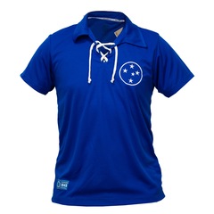 Camisa Cruzeiro Polo Retrô 1945 Símbolo Bordado RetrôMania Masculino - Foto 1