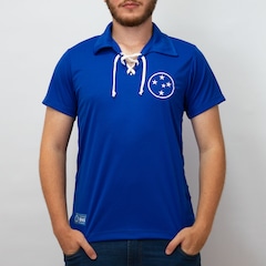 Camisa Cruzeiro Polo Retrô 1945 Símbolo Bordado RetrôMania Masculino - Foto 2