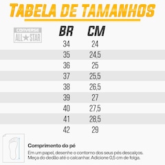 Tênis Feminino Converse Chuck Taylor All Star Monochrome - Foto 4