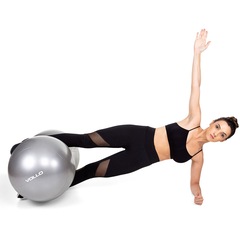 Kit 3 Bolas Pilates Vollo Bola Feijão + GymBall 55cm+ Overball - Foto 6