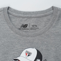 Camiseta do São Paulo New Balance 550 Infantil - Foto 5