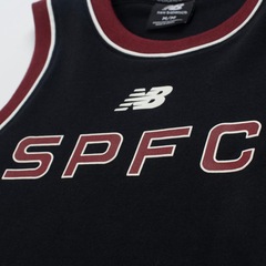 Camiseta Regata Cropped do São Paulo X New Balance Feminina - Foto 5