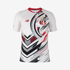 Camisa Pré-jogo do São Paulo 25 New Balance Masculina - Foto 1
