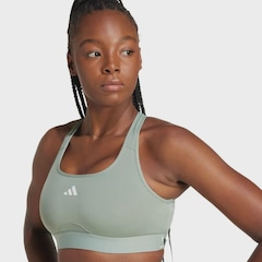 Top Fitness adidas Médio Power React Feminino - Foto 3