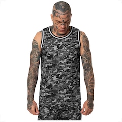 Regata Basquete Okdok Camuflada Masculina - Foto 1