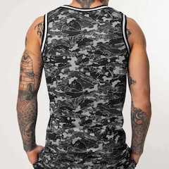 Regata Basquete Okdok Camuflada Masculina - Foto 2