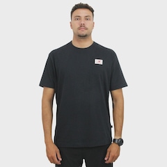 Camiseta New Balance Woven Label Black Masculina - Foto 3
