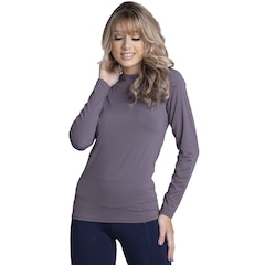 Camiseta Térmica Proteção UV Vekyo ML Feminino - Foto 1