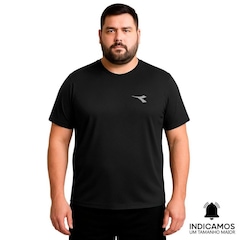 Camiseta Diadora Small Logo Plus Size Masculina - Foto 1