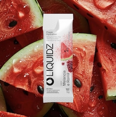 Eletrólitos LIQUIDZ® Zero Açúcares - Sabor Melancia com Romã - Kit 1 Caixa c/ 6 sachês - Foto 4