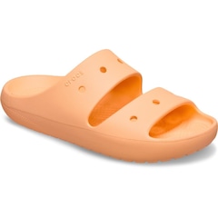 Sandália Unissex Crocs Classic Sandal V2 Electric Sunstone - Foto 2