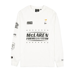 Camiseta New Era McLaren ls Racing New Era Masculina - Foto 1