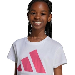 Camiseta Infantil adidas Big Logo Feminina - Foto 3