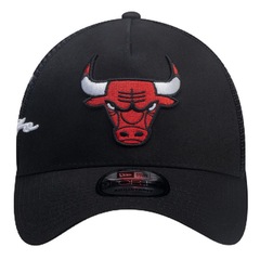 Boné New Era  9Forty A-Frame Trucker Chicago Bulls NBA Masculino - Foto 2