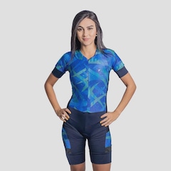 Macaquinho Ciclismo Poker Harpy Feminino - Foto 1