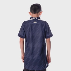 Camisa do Santos III 21/22 Umbro Infantil - Foto 3