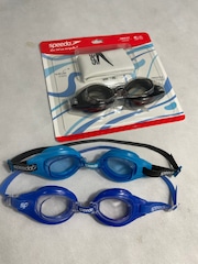 Kit Speedo Óculos e Touca Silicone Natação Swin Freestyle - Foto 5
