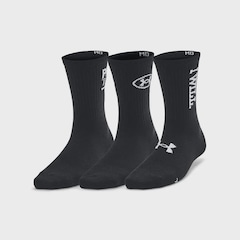 Kit Meias Under Armour Essential com 3 Pares - Unissex - Foto 1