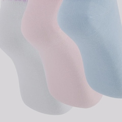 Kit 6 Pares de Meia Puma Sapatilha Feminina - Foto 6