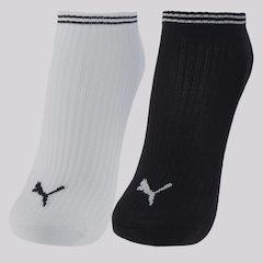 Kit 6 Pares de Meia Puma Sapatilha Feminina - Foto 2