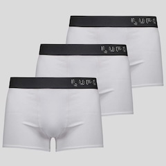 Kit 3 Cuecas Lupo Algodão com Elastano Basic Masculina - Foto 1