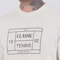 Camiseta Fila Comfort Tennis Union Classics Masculina - Foto 5