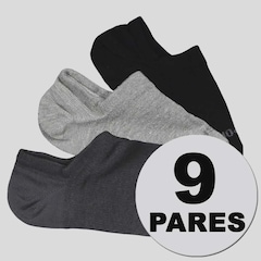 Kit 9 Pares de Meia Lupo Sport Sapatilha Sortida Unissex - Foto 1