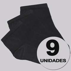 Kit 9 Pares de Meia Selene Sapatilha Infantil - Foto 1