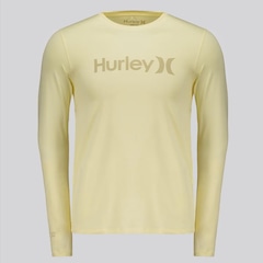 Camiseta Hurley One e Only I Manga Longa Masculina - Foto 1