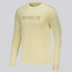 Camiseta Hurley One e Only I Manga Longa Masculina - Foto 2
