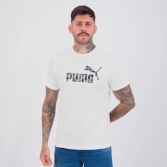 Camiseta Puma Essentials Camo Tee Masculina - Foto 3
