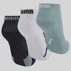 Kit 3 Pares de Meia Puma Sapatilha Infantil - Foto 2