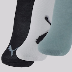 Kit 3 Pares de Meia Puma Sapatilha Infantil - Foto 3