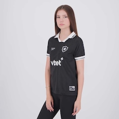 Camisa do Botafogo II 2025 Reebok Feminina - Foto 3