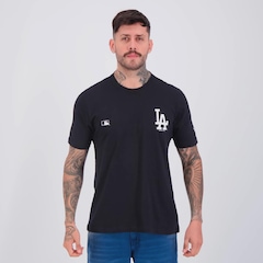 Camiseta New Era MLB Los Angeles Dodgers Masculina - Foto 1