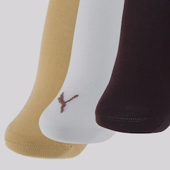 Kit 3 Pares de Meia Puma Sapatilha Masculina - Foto 3