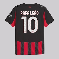 Camisa Milan I 2026 Puma 10 Rafa Leão Masculina - Foto 1