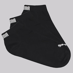 Kit 9 Pares de Meia Puma Sapatilha Cano Curto Feminina - Foto 2