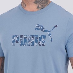 Camiseta Puma Essentials Camo Tee Masculina - Foto 5