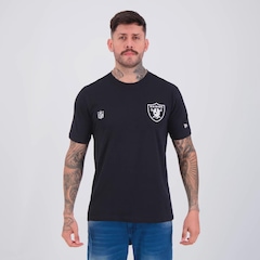Camiseta New Era NFL Las Vegas Raiders Masculina - Foto 1